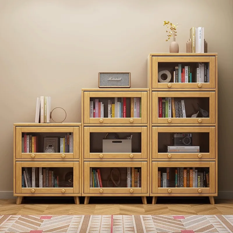 W8 Solid Wood Bookc… - image