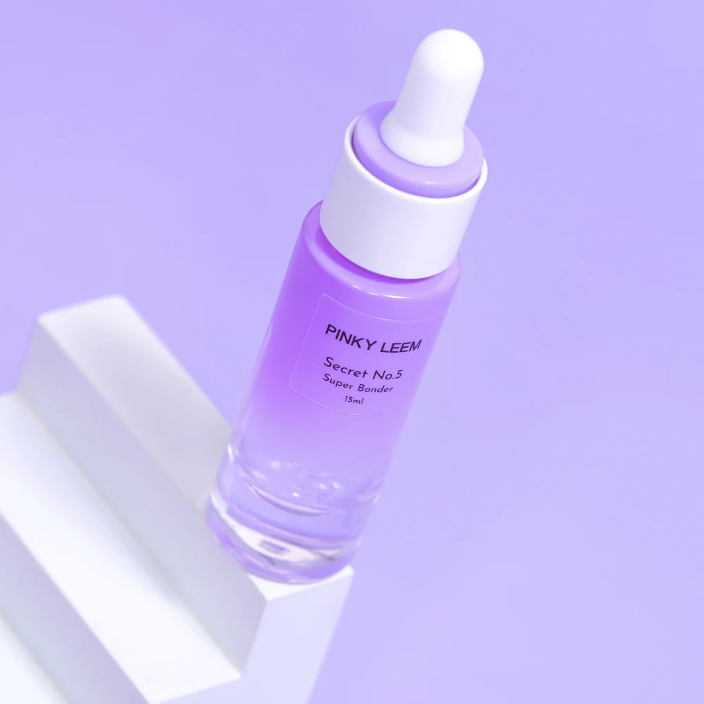 

Pinky Leem High Quality Super Bonder Eyelash Extensions Liquid Lash Bonder Primer with Strong Hold High Humidity Free
