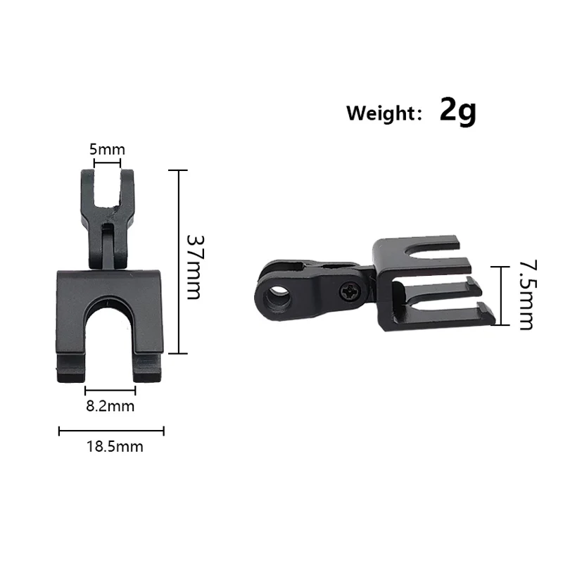 مجموعة ملحقات المصابيح الأمامية بمشبك Burite Burite Pc ملحقات Loupes تناسب loupes #2