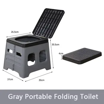 TRAKA 便攜式折疊露營馬桶座圈 可移動折疊車載馬桶桶 緊急馬桶 戶外旅行多功能垃圾桶 10 最佳銷售 廁所露營 - №3
