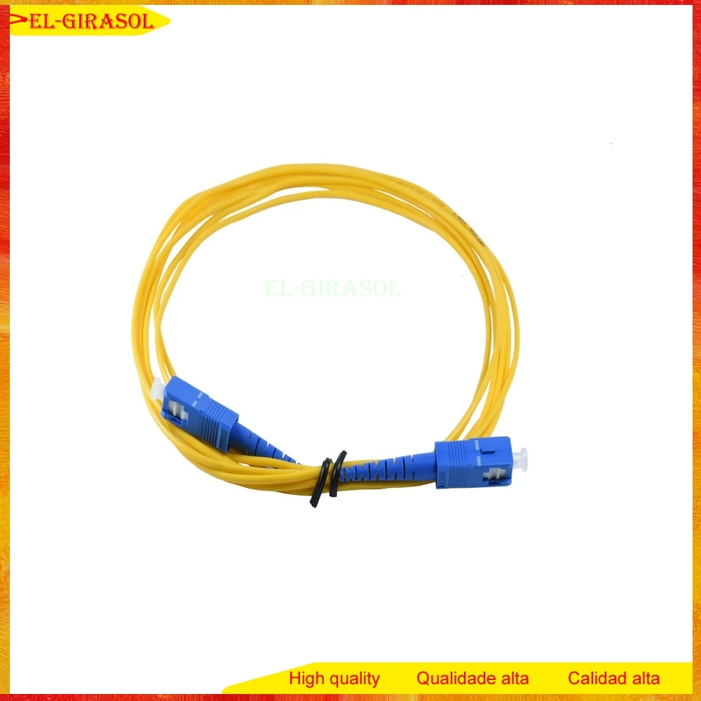 100% Originele Glasvezel Jumper Kabel 3M Sc/UPC-SC/UPC-SM 2.0 Single Mode Patch Cord Ftth