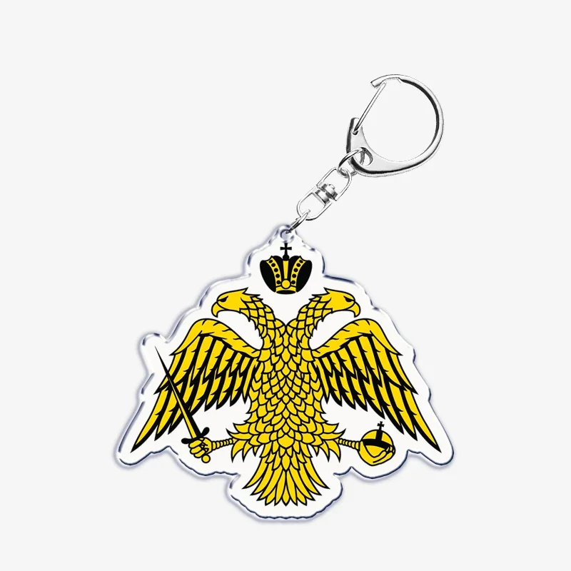 Religion Orthodox Jesus Icon Keychain Christian God Cross Key Chain Pendant Key Ring Keychains for Bag Pendant Aaccessories Gift