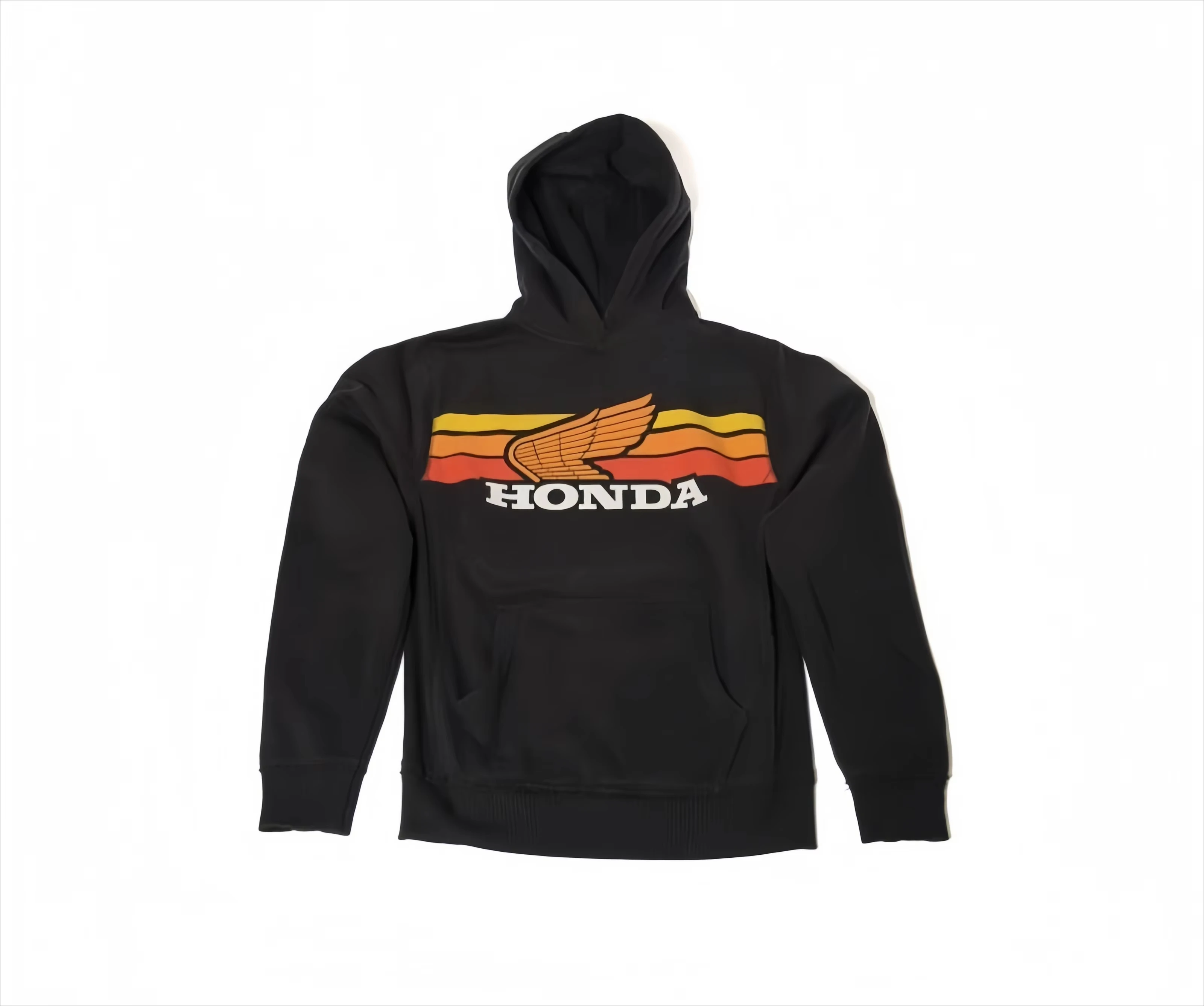 

Honda retro sunset autumn and winter new fashion print men's and women's same sports and leisure jumper cycling top