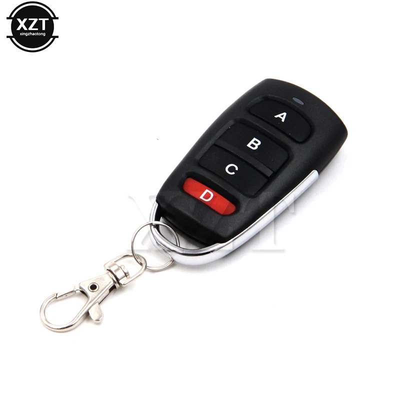 433MHz Wireless Copy Remote Control 4-channel Garage Door Rolling Shutter Door Opener Remote Control Replicator Clone Car Key