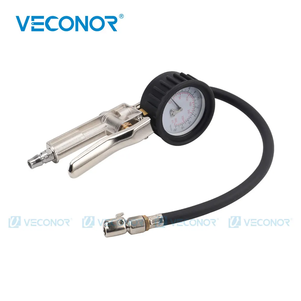 Digital Tire Inflator with Pressure Gauge 300 PSI for Truck/Car/Bike 20 BAR Air Compressor Pump Dial Pressure Meter Gauge