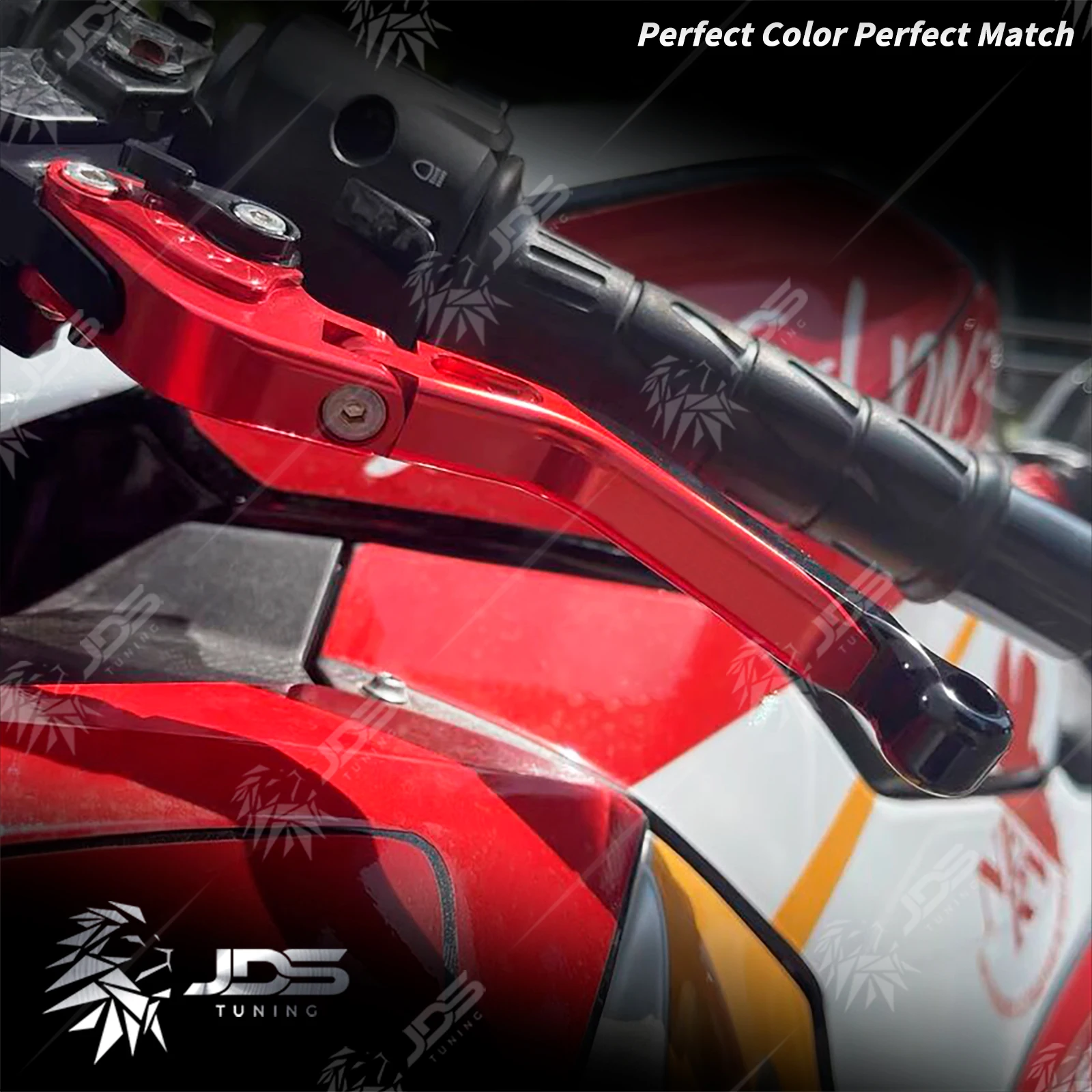 JDSTUNING For Honda MONKEY 125/MONKEY Z125 2019-NOW Clutch Lever Brake Lever Set Adjustable Folding Handle Levers Accessories