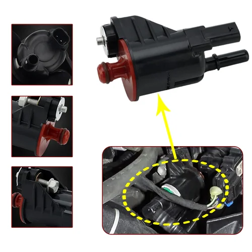 Imagen 2 del producto Válvula de purga de recipiente de vapor 12630282 136200-7170 para Buick Cadillac Chevrolet GMC 1815975 SOL916 2M1405 CVS176 PV771 1362007170