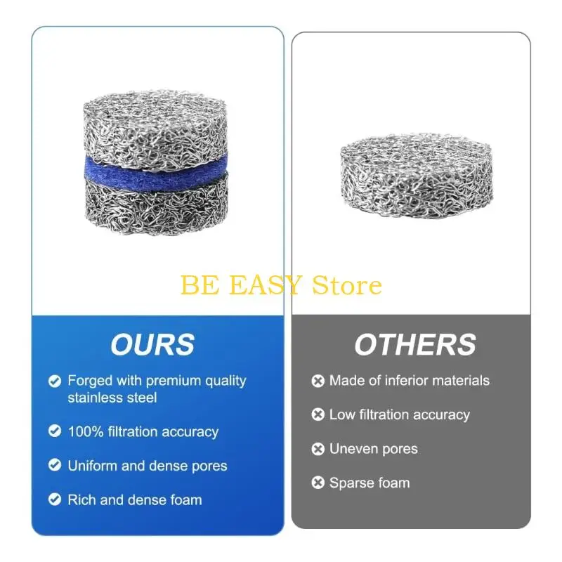 E28F Heavy Duty Foam Sprayer Mesh Filter Nozzle Tip High Pressure Snow Foam Upgraded Set for Denser Foam Accessories
