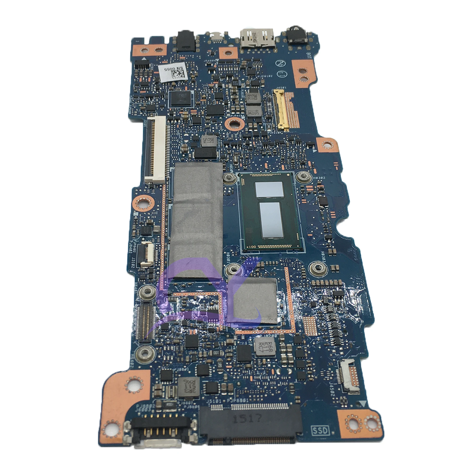 Imagem -04 - Placa-mãe do Portátil para Asus Ux305fa Ux305 Ux305f M5y10 5y10c M-5y70 5y71 Cpu Uma Ram 4g 8g 100 Teste Bem