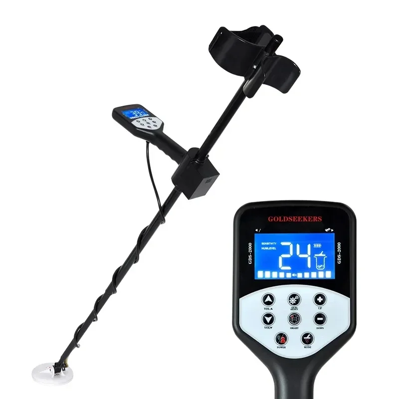 Outdoor treasure finder Metal detector GDS2000 underground depth 5m high precision search gold detector