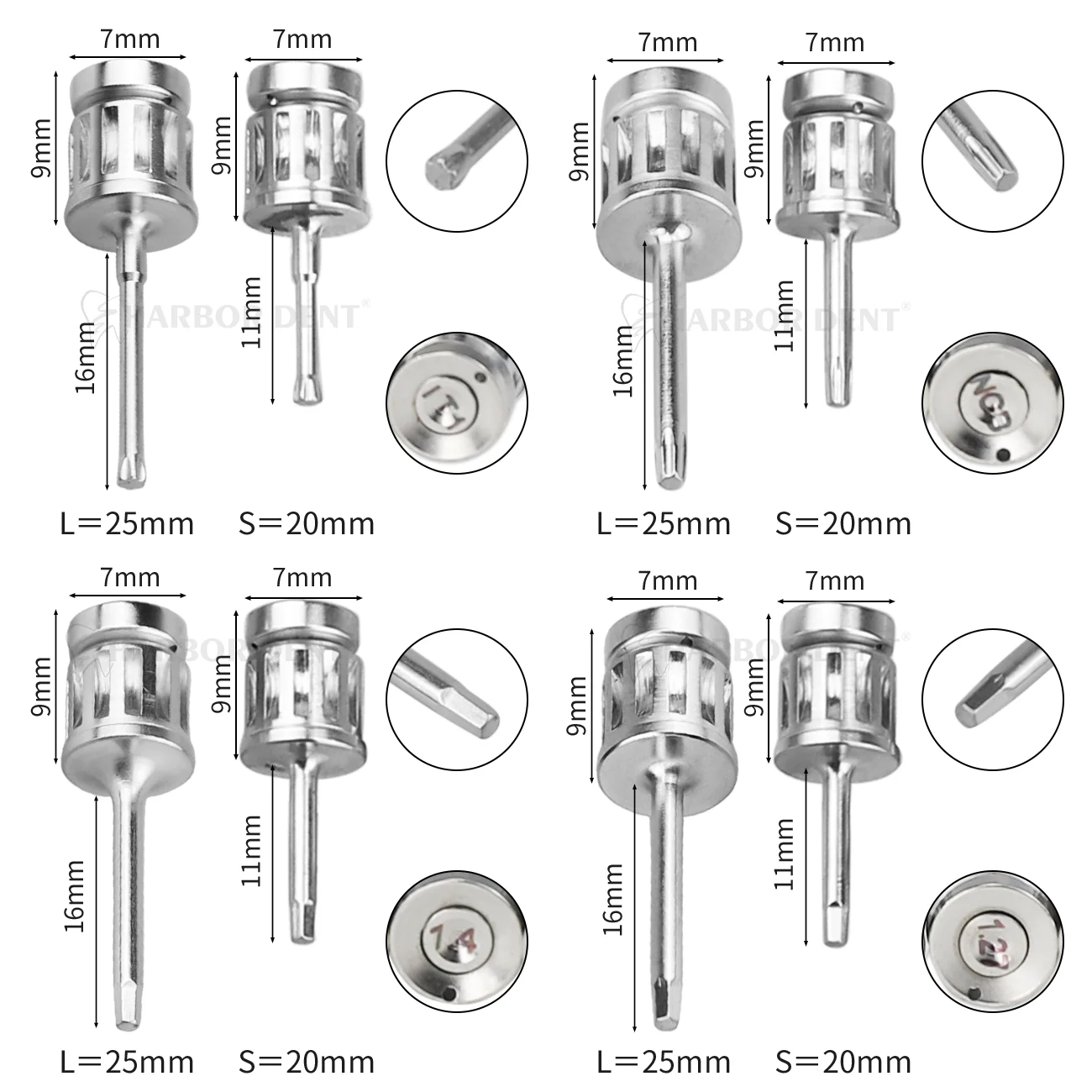 1Pc Dental Universal Implant Torque Screwdrivers Long & Short Repair Drivers Dentistry Implant Restoration Tool