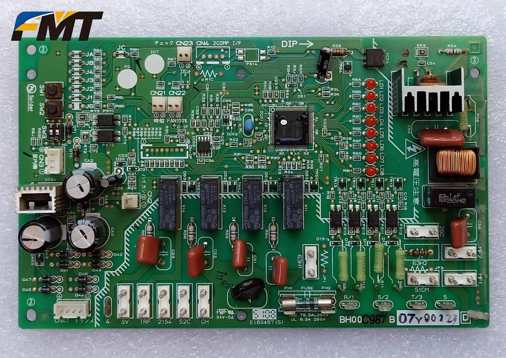 

Плата управления кондиционером Mitsubishi FMT (BH00C987, B07Y 00223, RG00V001B)