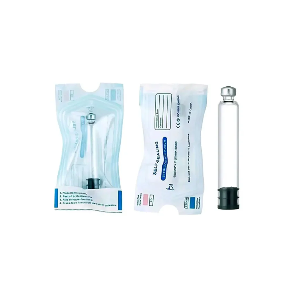 10/20/30/40/50pcs Sterile Independent Packaging Insulin Cartridges Cassette Bottle 3ml Disposable Insulin Injection Pen Sleeve