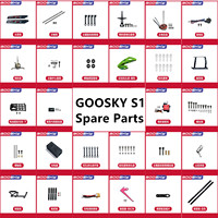 GOOSKY S1 RC Helicopter Spare Parts propeller motor Hood swashplate rotor clip Tailpipe landing gear main shaft Horizontal axis