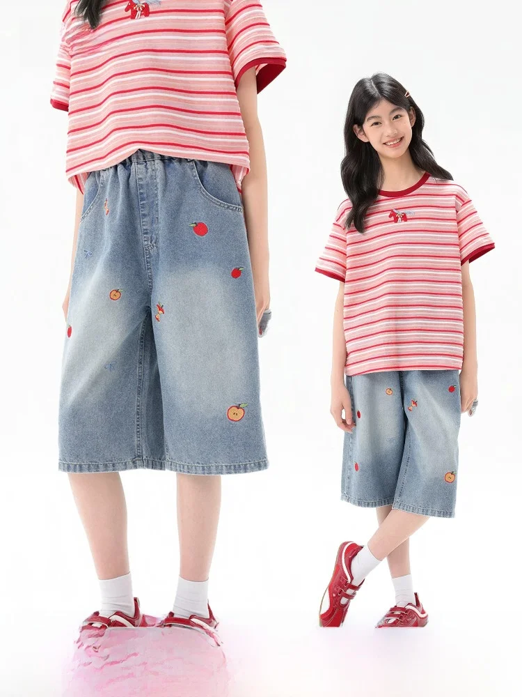 shorts-en-jean-msyj-pour-filles-nouvelle-collection-ete-brodes-decontractes-cinq-points-en-melange-coton-et-polyester-doux-et-respirant