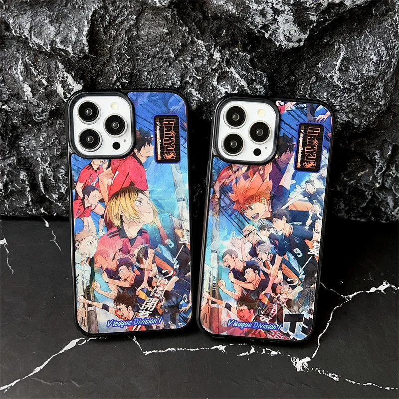 Haikyuu Oya Volleyball japan anime Magnetic Phone Case For iPhone 16 15 14 13 12 11 Pro Max For Magsafe Funda Protector Cover