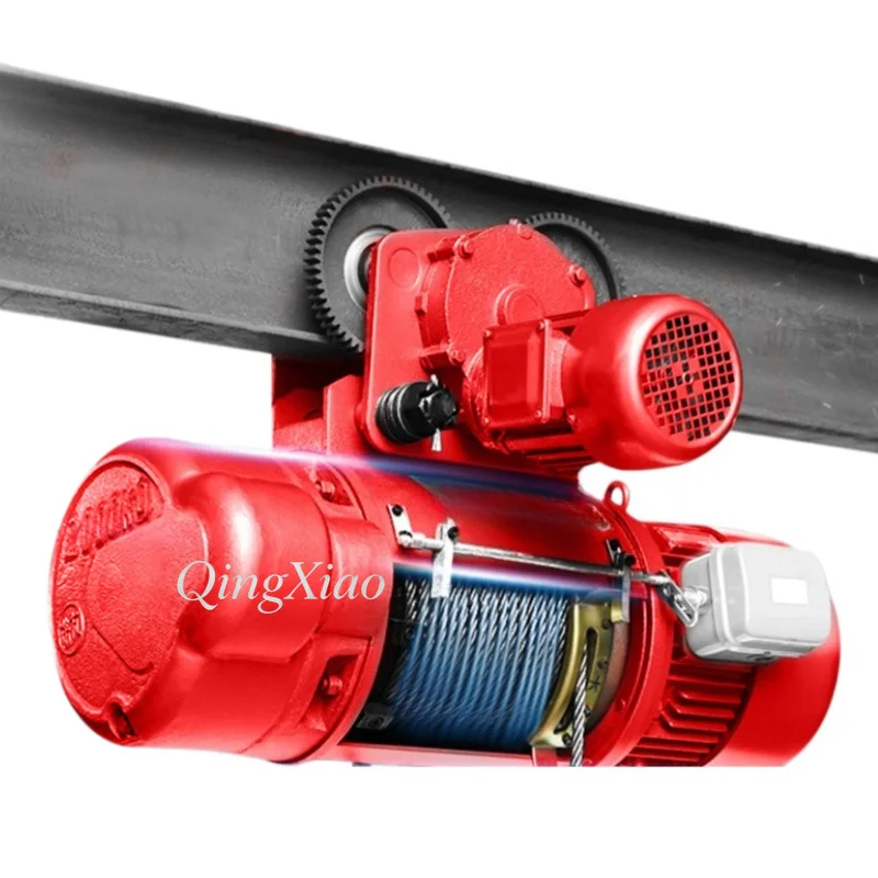 Heavy Duty Lifting Wire Rope Hoist Stable Load Bearing For Workshop Workpiece Hoisting Construction Warehouse Cargo Handling