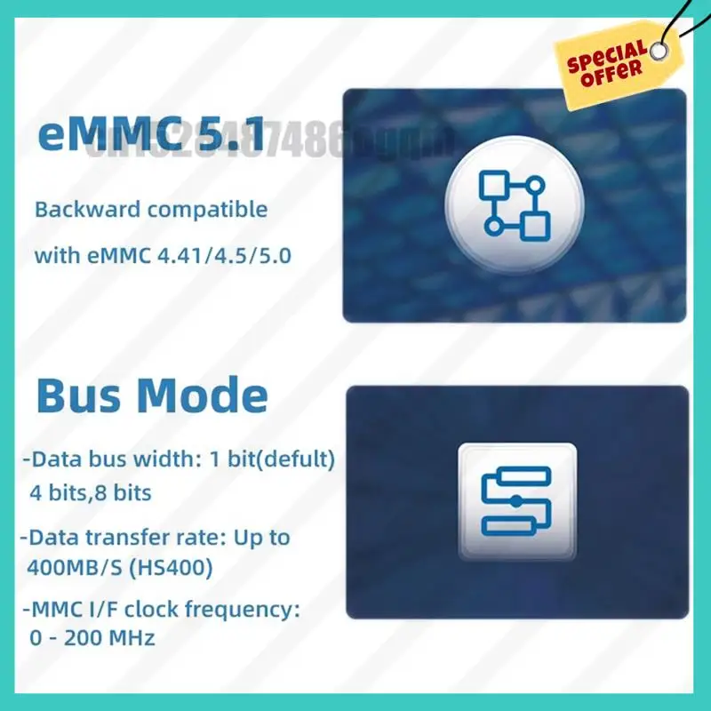 abjz-module-emmc-256-go-3d-nand-vitesses-de-lecture-et-d'ecriture-rapides-pour-orange-pi-5-plus-pro-max-ultra-4a-rv2-3b