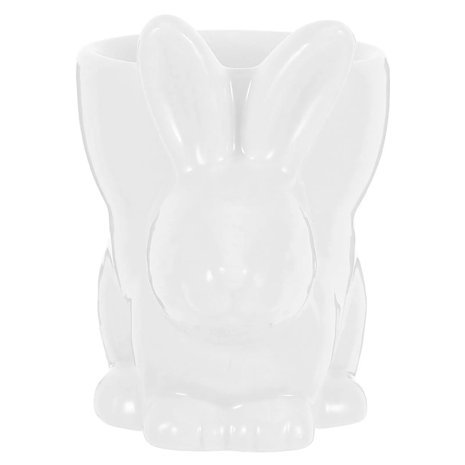 

Eggs Easter Holder Decorative Cup Countertop Animal Cups White Breakfast Server Cute Stand