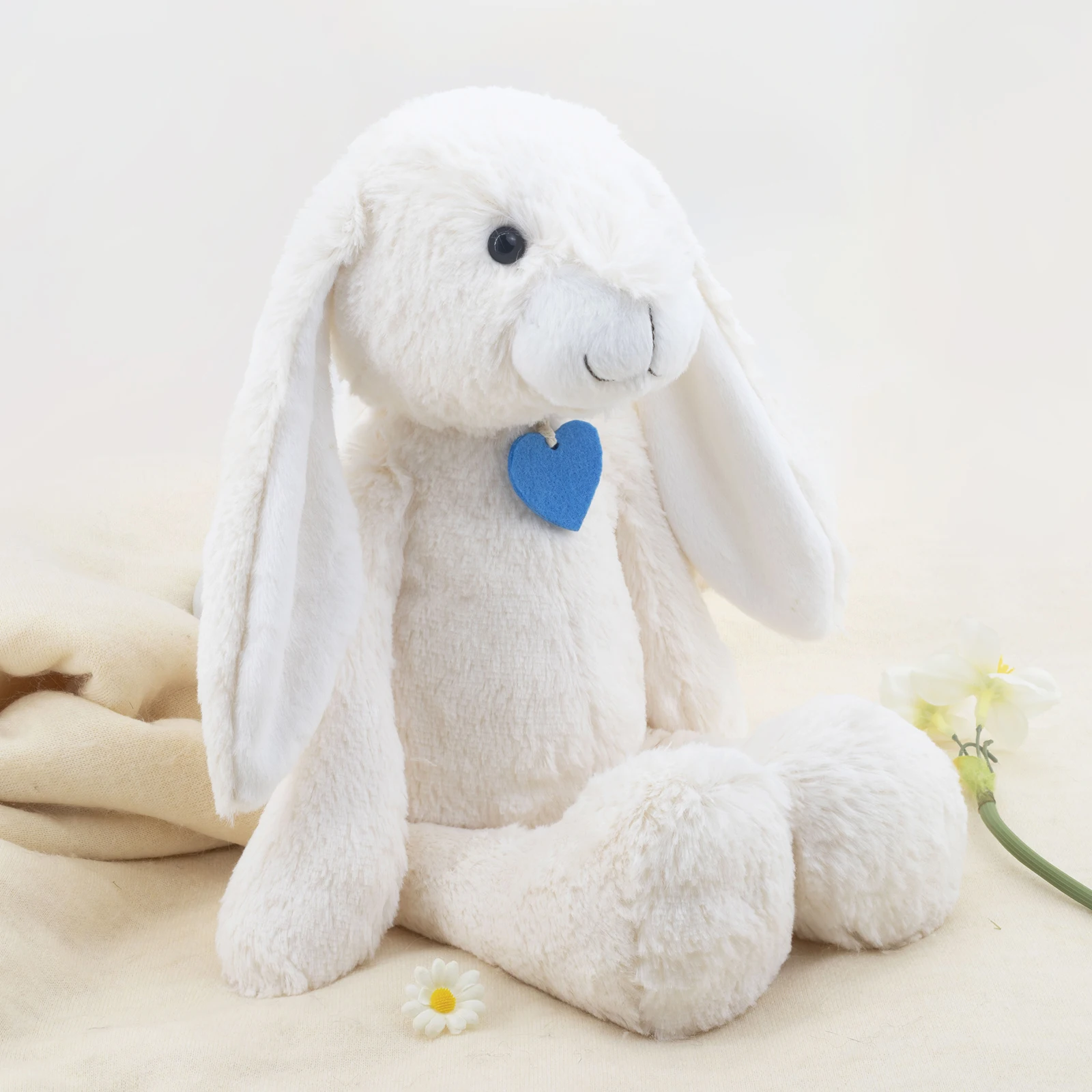 

Plush Bunny Stuffed Animal Toys,Lovely Rabbit Bedtime Friend,Huggable Gifts for Birthday,Easter Day,Children's Day,Valentines Da