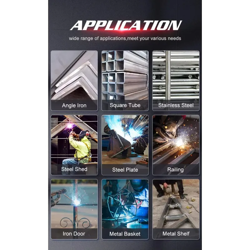 New All-in-one Multifunctional Welding Machine MIG Gas Free/MIG Gas/CUT/TIG/MMA/built-in Air Pump Compressor Welding Machine