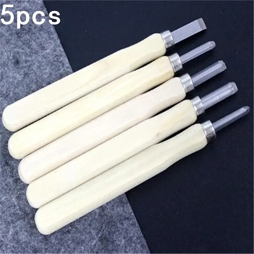 Wood Carving  Knife Set Handmade Art Knife Wood Block Cutting Rubber  Carving Knife Woodworking Tools