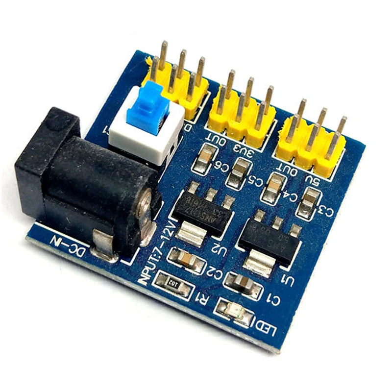 Module d'alimentation abaisseur cc-dc 12v à 3.3v 5v pour Module de Conversion de tension à sorties multiples, nouveau Lot