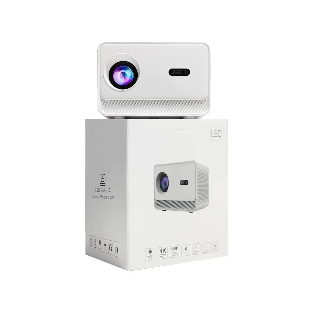 

M10 PLUS 4K Android Tv Projector Portable Home Theater Cinema Projector Wifi 6 Allwinner H713 Android 11 200 ANSI Projectors