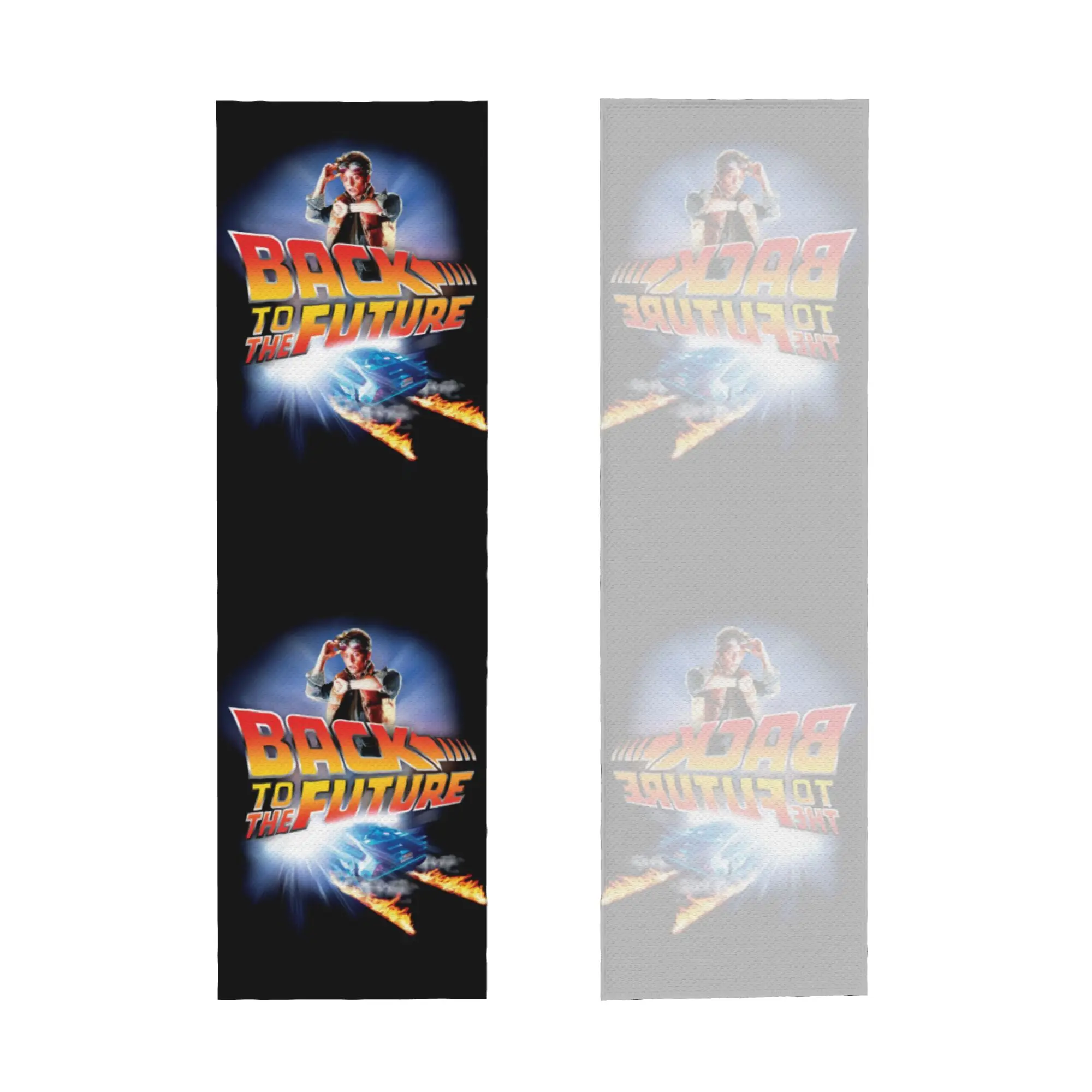 Back To The Future Cold Exercise Towel Science Fiction Comedy Tv Movie Yoga And Fitness Running Activities Travelling Towels