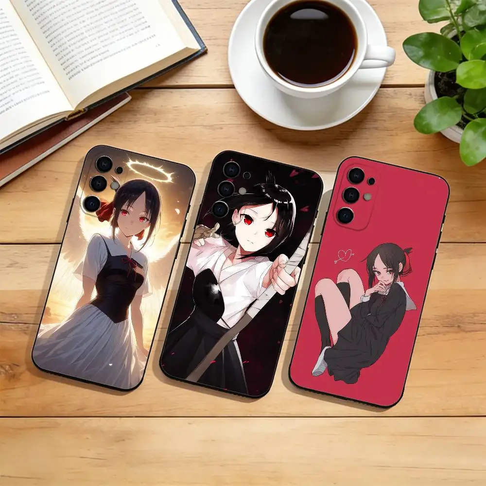 Kaguya Shinomiya  Phone Case For Samsung S25,S24,S21,S22,S23,S30,Ultra,S20,Plus,Fe,Lite,Note,10,Black Cover