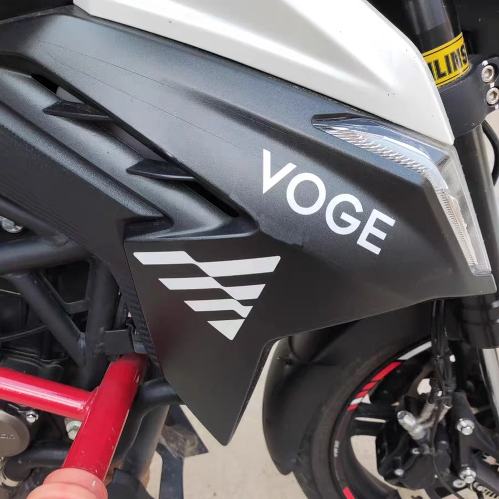 VOGE Motorcycle Helmet Stickers Motor Bike Accessories Fuel Tank Side Windshield Decal For Loncin Voge 900 DSX 300 Rally DSX 525