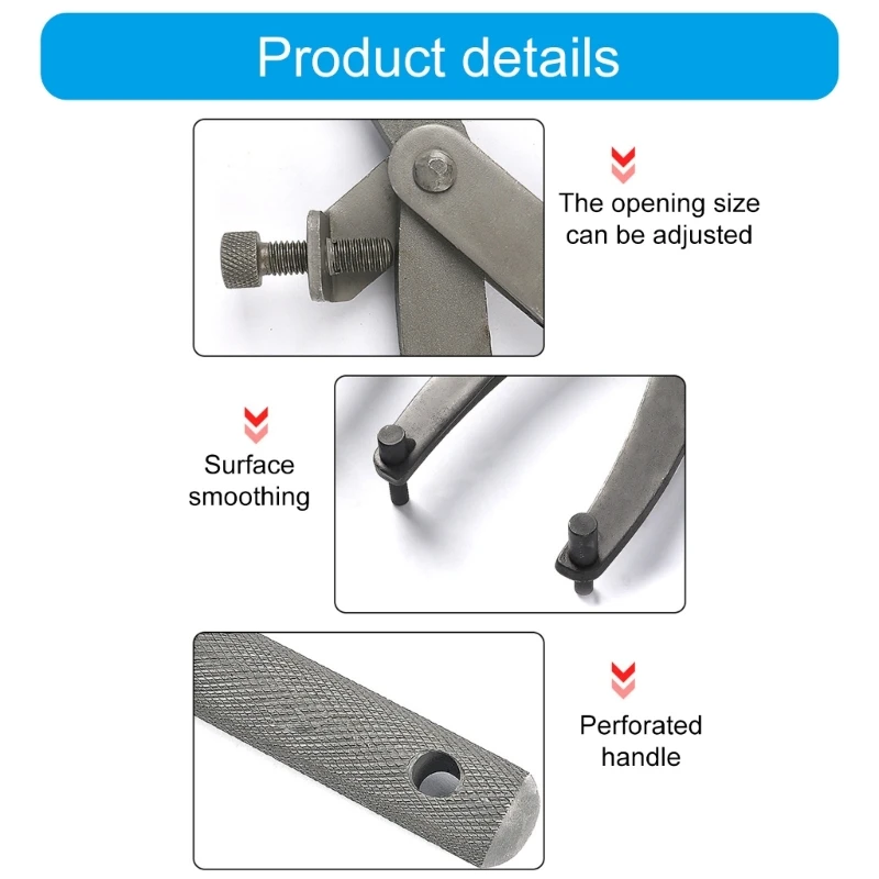 Upgrades Motorcycle Flywheel Removal Tool Motorcycle Spanner with Precisions Engineering for Secure Fit & Easy Operate