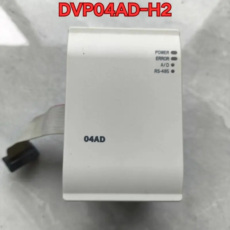 Second-hand PLC module DVP04AD-H2 function test is normal quality assurance Quote in December 2025