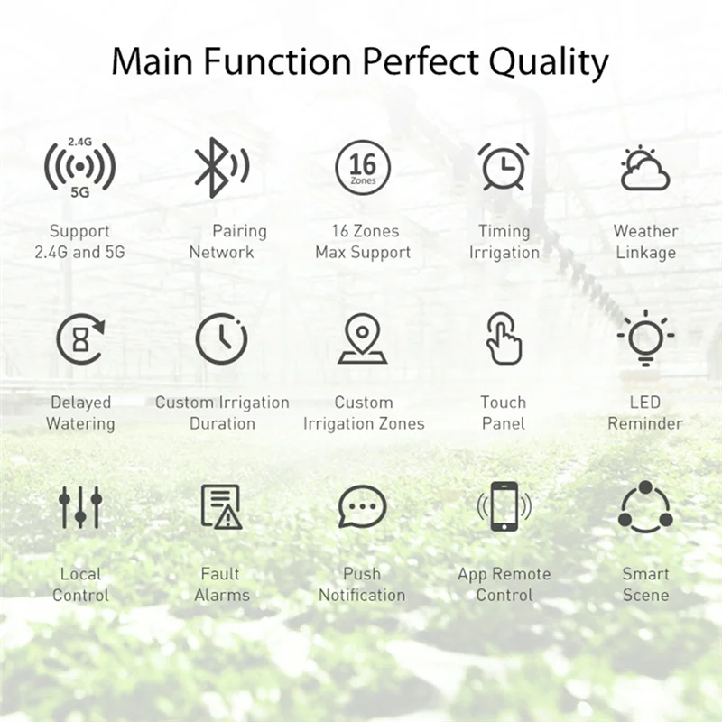 Doodle Waterer Smart Wifi Waterer Supporto massimo Waterer portatile a 16 vie NAS-SS01W UK Plug-Y41A