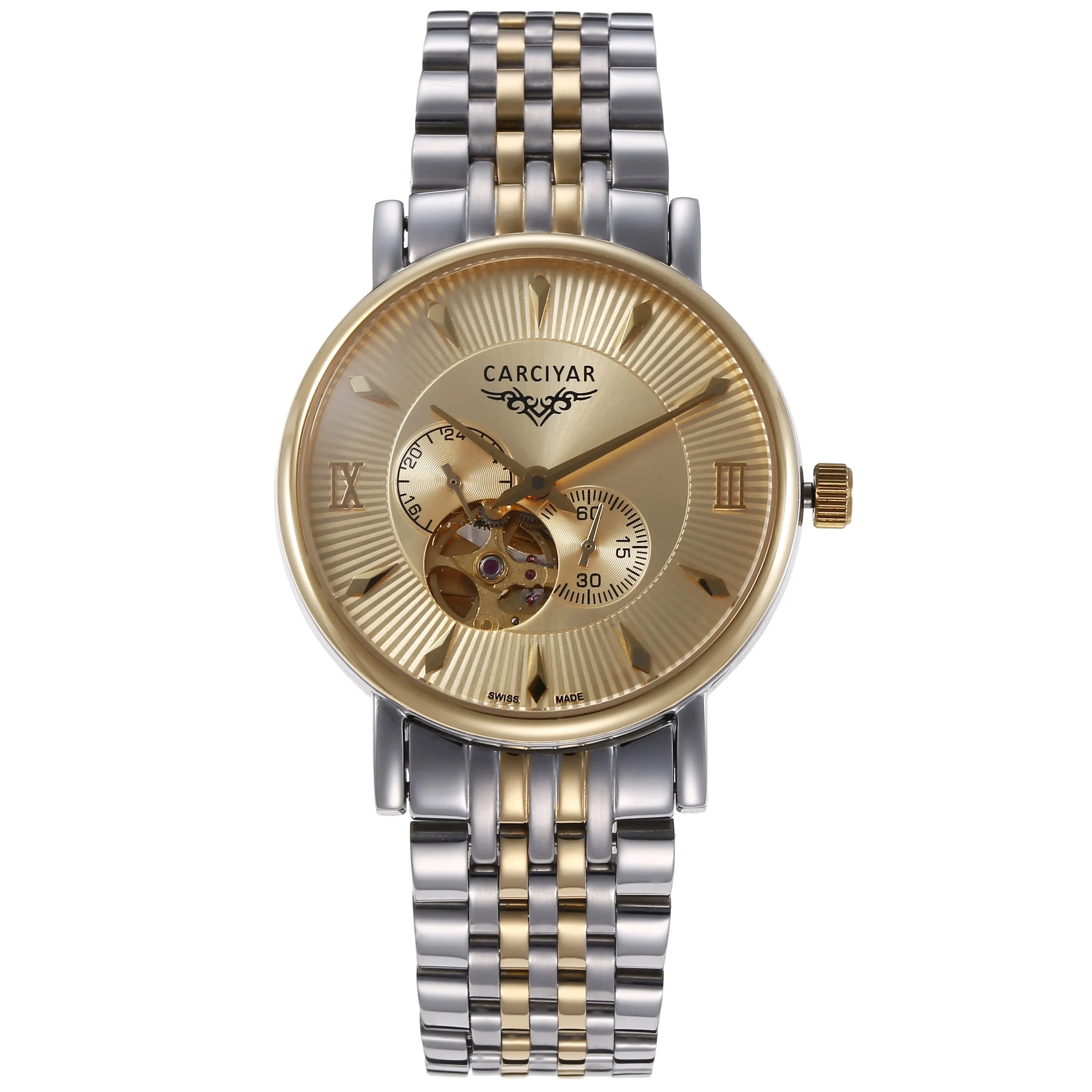 CARCIYAR Men's Automatic Mecha - Stainless Bracelet Diver ulasan dan harga
