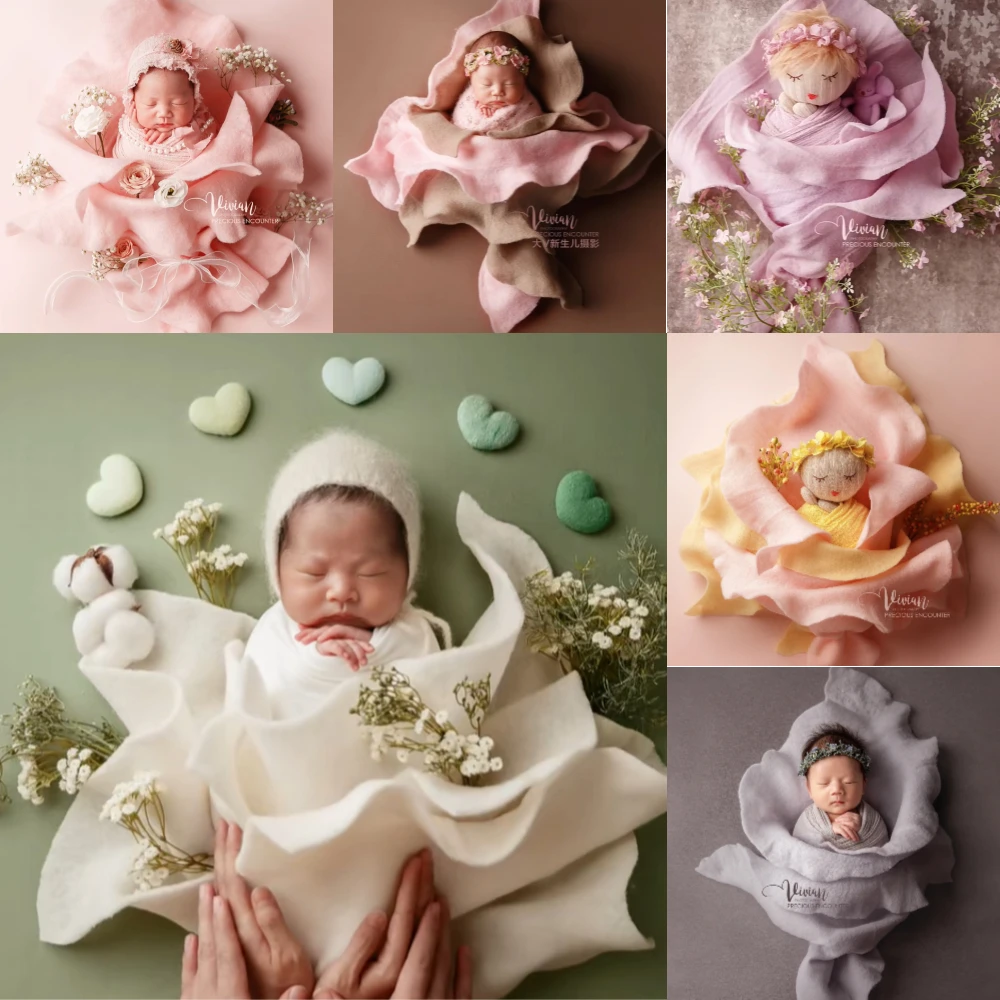 cobertor-fino-de-feltro-de-la-feito-a-mao-faca-voce-mesmo-formato-de-buque-acessorios-para-fotografia-de-recem-nascidos-estudio-fotografico-sessao-de-fotos-de-bebe-adereco-profissional