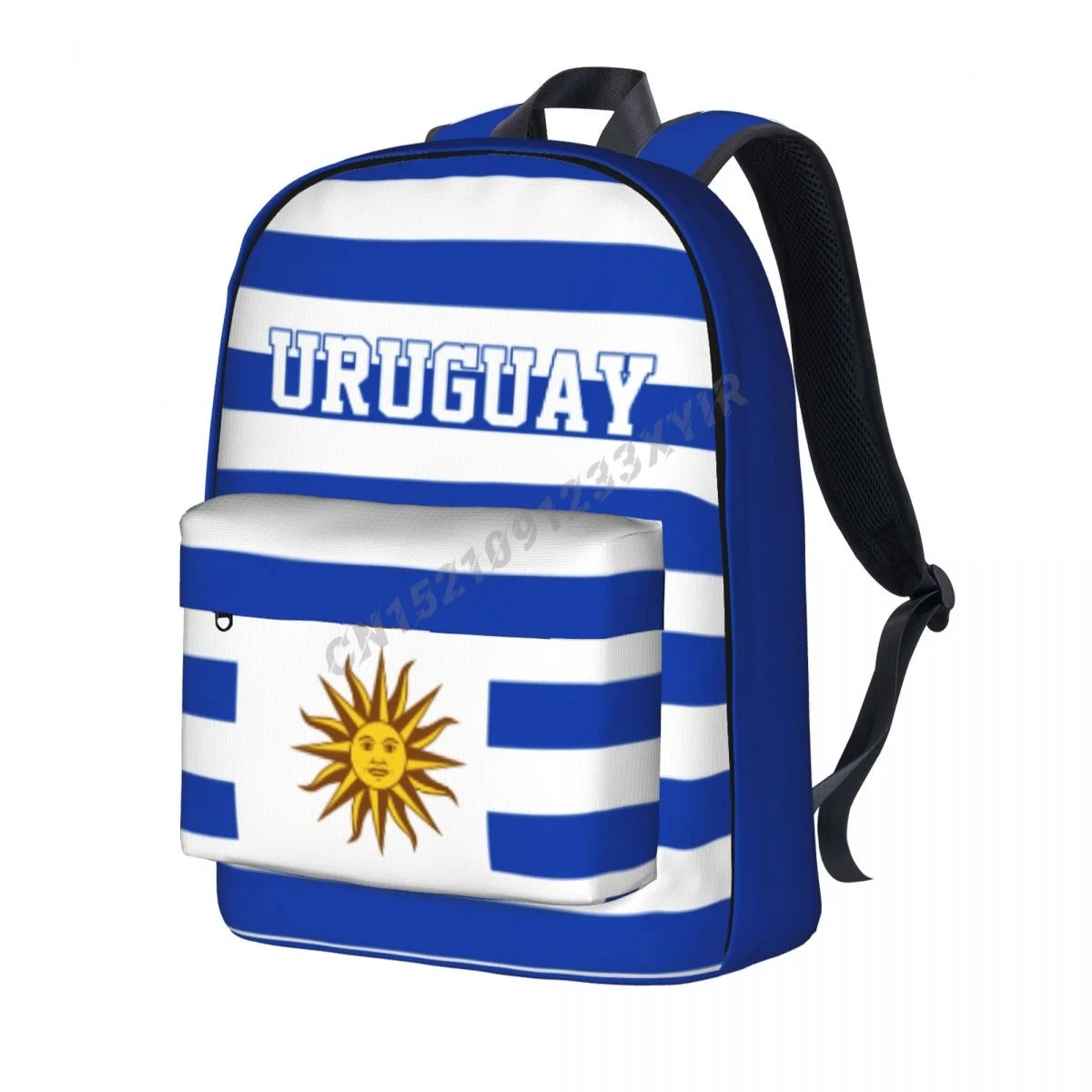 Unisex Backpack Uruguay Flag Uruguayans Stitch Schoolbag Messenger Bag Case Laptop Travel Bag Mochila Gift