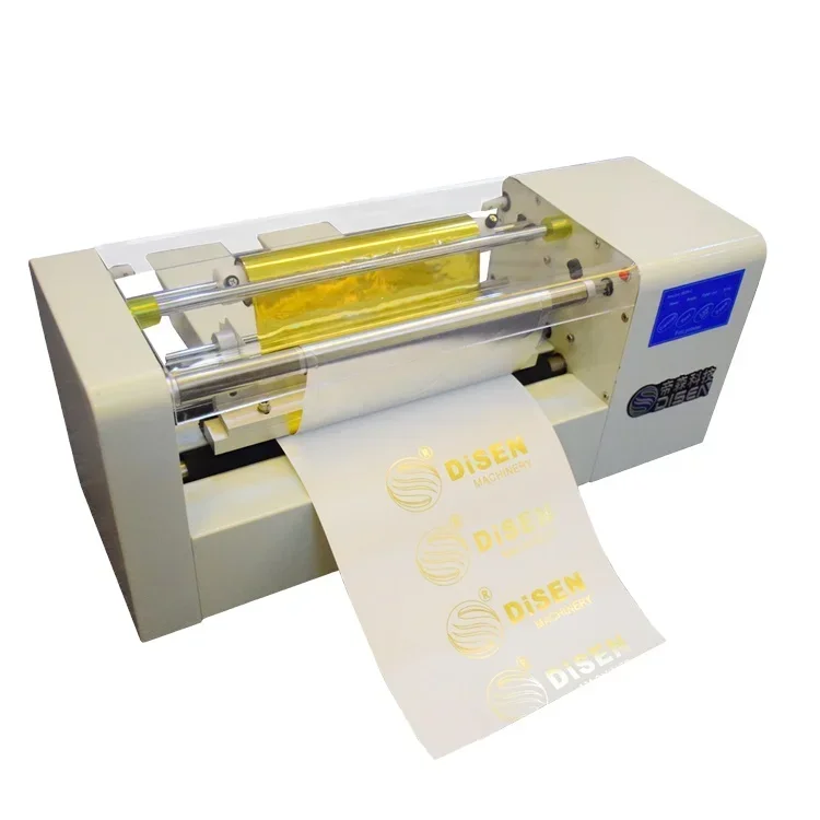 Automatic portable wedding invitation card printing digital hot foil stamping machine price