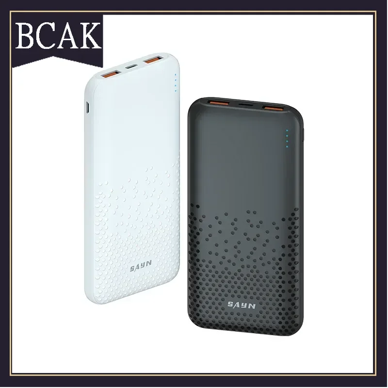 Hot Style Fast Charging Mobile Power Supply 10000 MAh Real Standard Polymer Battery BCAK Power Bank