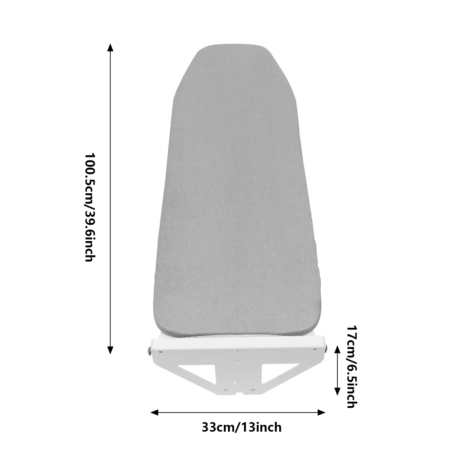 Wall Mounted Ironing Board Compact Mount Ironing Board for Small Spaces | Space Saving High-Temperature Resistance