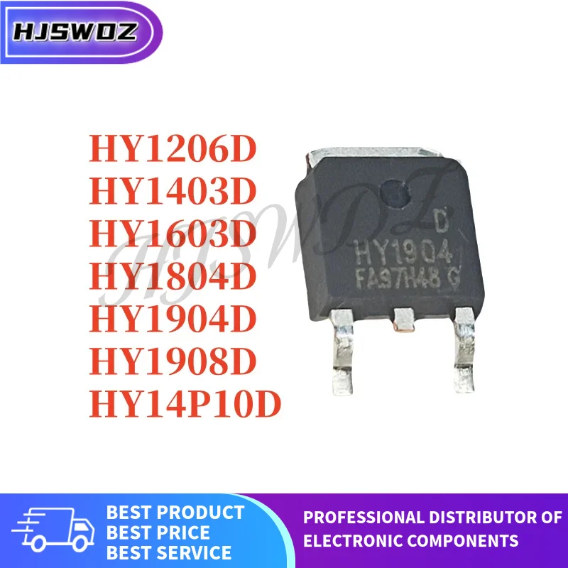 10 Uds HY1908D HY1403D HY1804D HY1904D HY1206D HY1603D HY14P10D HY1908 HY1403 HY1804 HY1904 HY1206 HY1603 HY14P10 TO-252