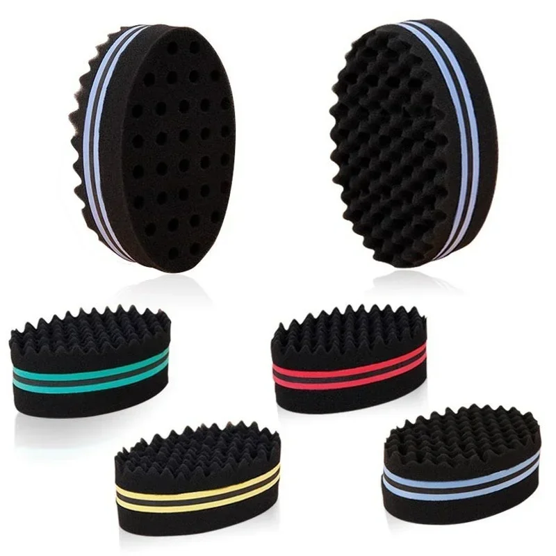 Hair Care Styling Tools Twist Afro Hair Comb Sponge Gloves Barber Shop Sponge Curls Fork Comb Salon Hairdressing Tools