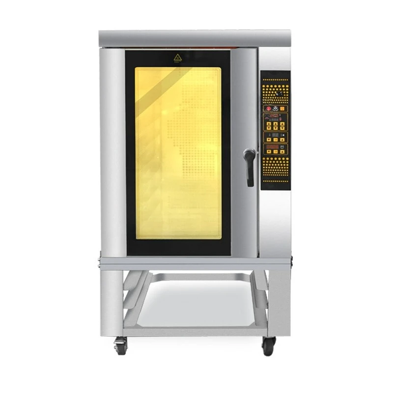 

5 plates 10 plates Deluxe Electric Hot Air Circulation Furnace Touch Screen Bread Egg Tart Moon Cake Food Baking Oven