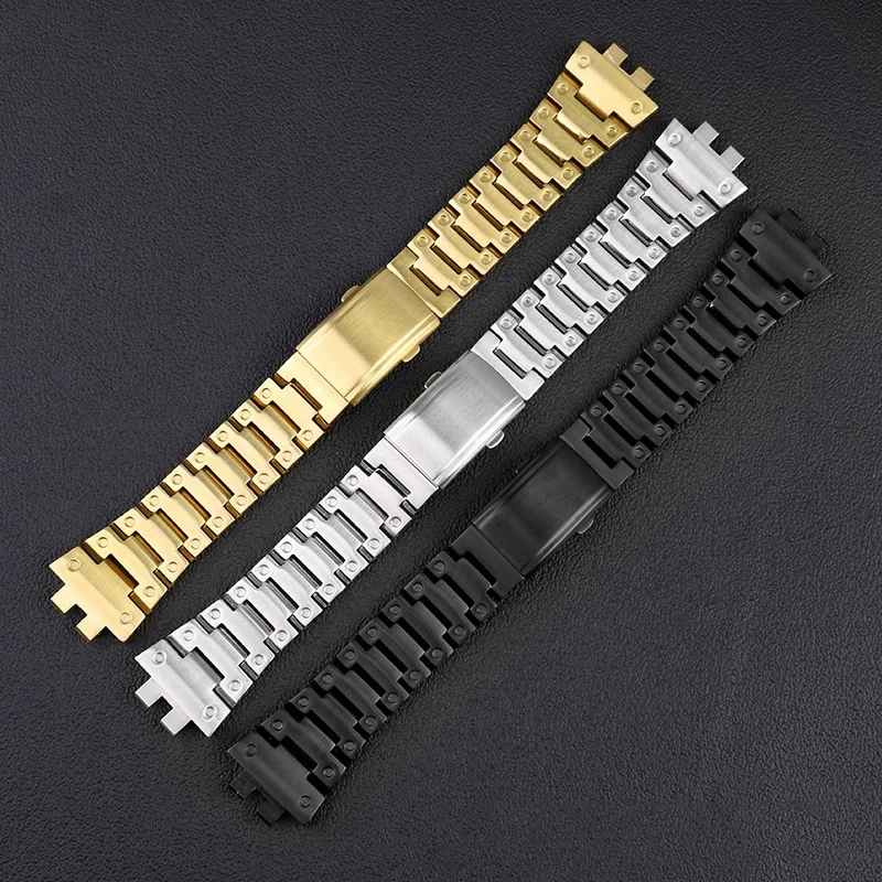 GMWB5000 metal kit case strap bracelet for Casio G-SHOCK series 40th anniversary GMW-B5000 stainless steel case watchband set