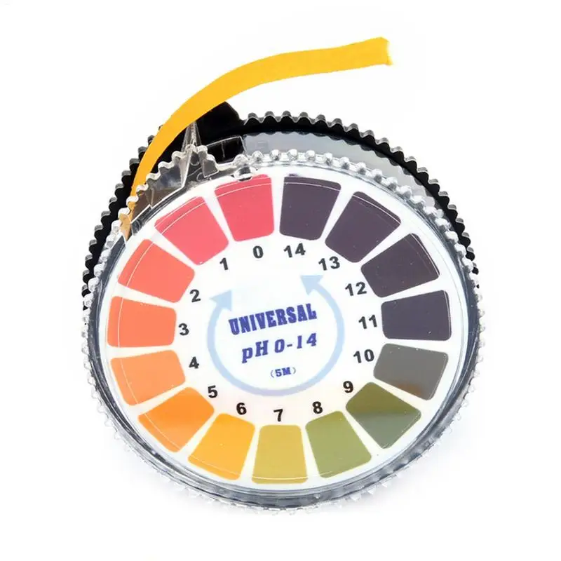 Household Laboratory 5M Alkaline Acid Indicator Meter Test Paper General Purpose PH 1-14 Test Paper Roll PH Test Tape Type