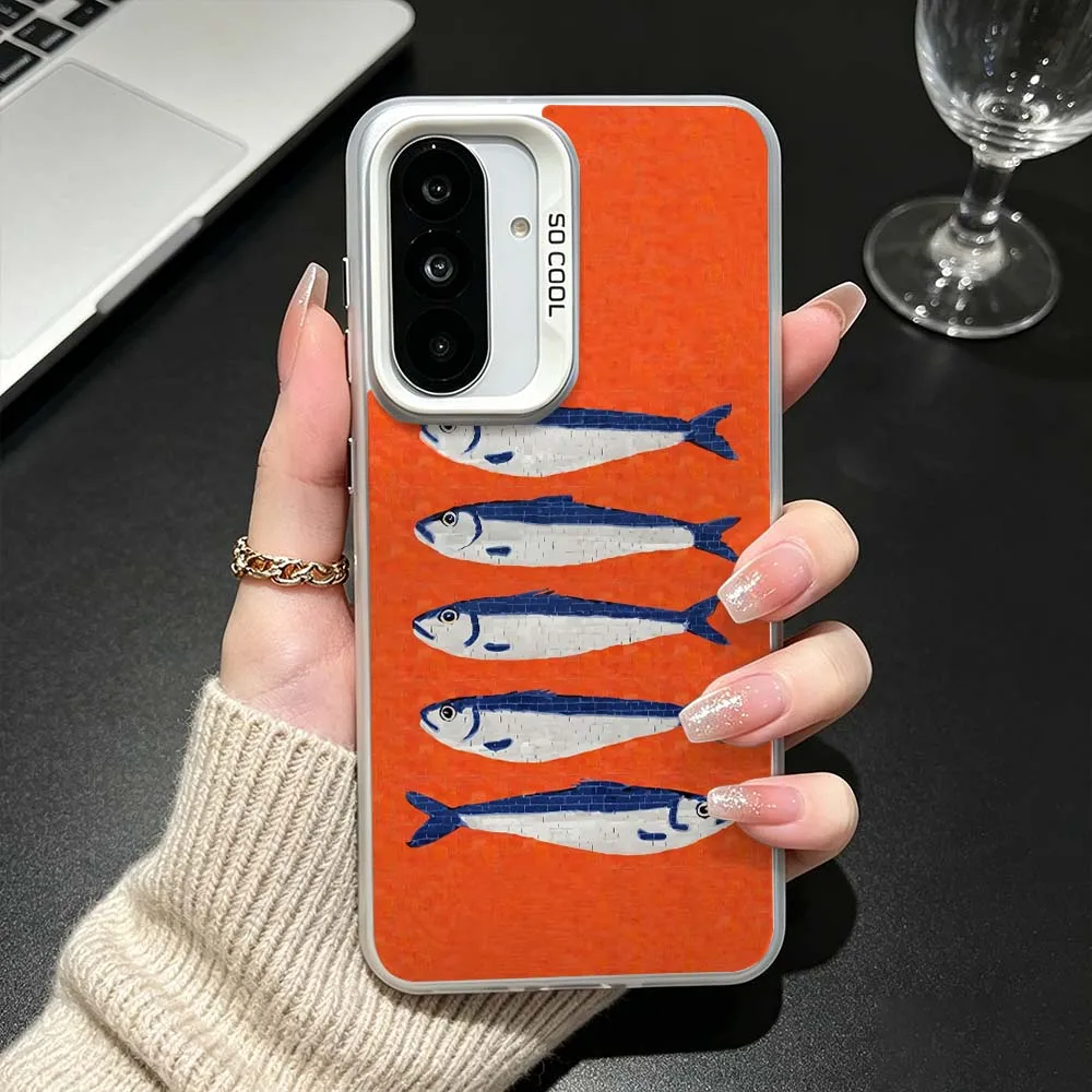 

Fish Orange Pattern For Samsung Galaxy A26 A25 A24 A23 A22 A21s A20s A16 A15 A14 A13 A12 A11 A06 A05 A04 A03 Phone Case