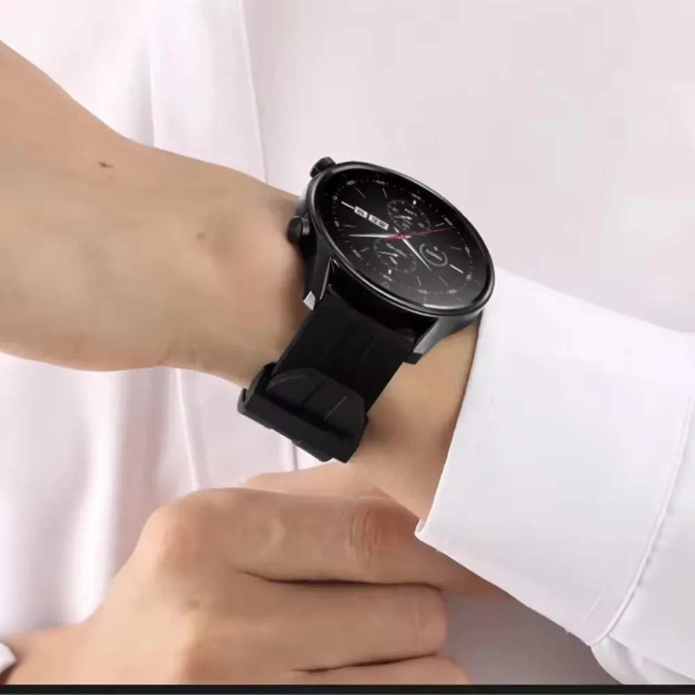 20mm 22mm Silicone Strap for Sumsung Galaxy Watch Amazfit GTR Soft Comfortable WristBand Replacement for Huawei Watch GT5 Correa