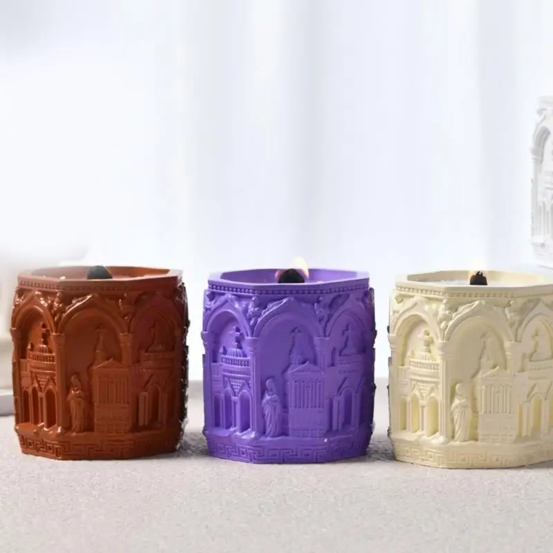 A52E Silicone Craft Mould for Resin Renaissances Plaster Creation Decoration