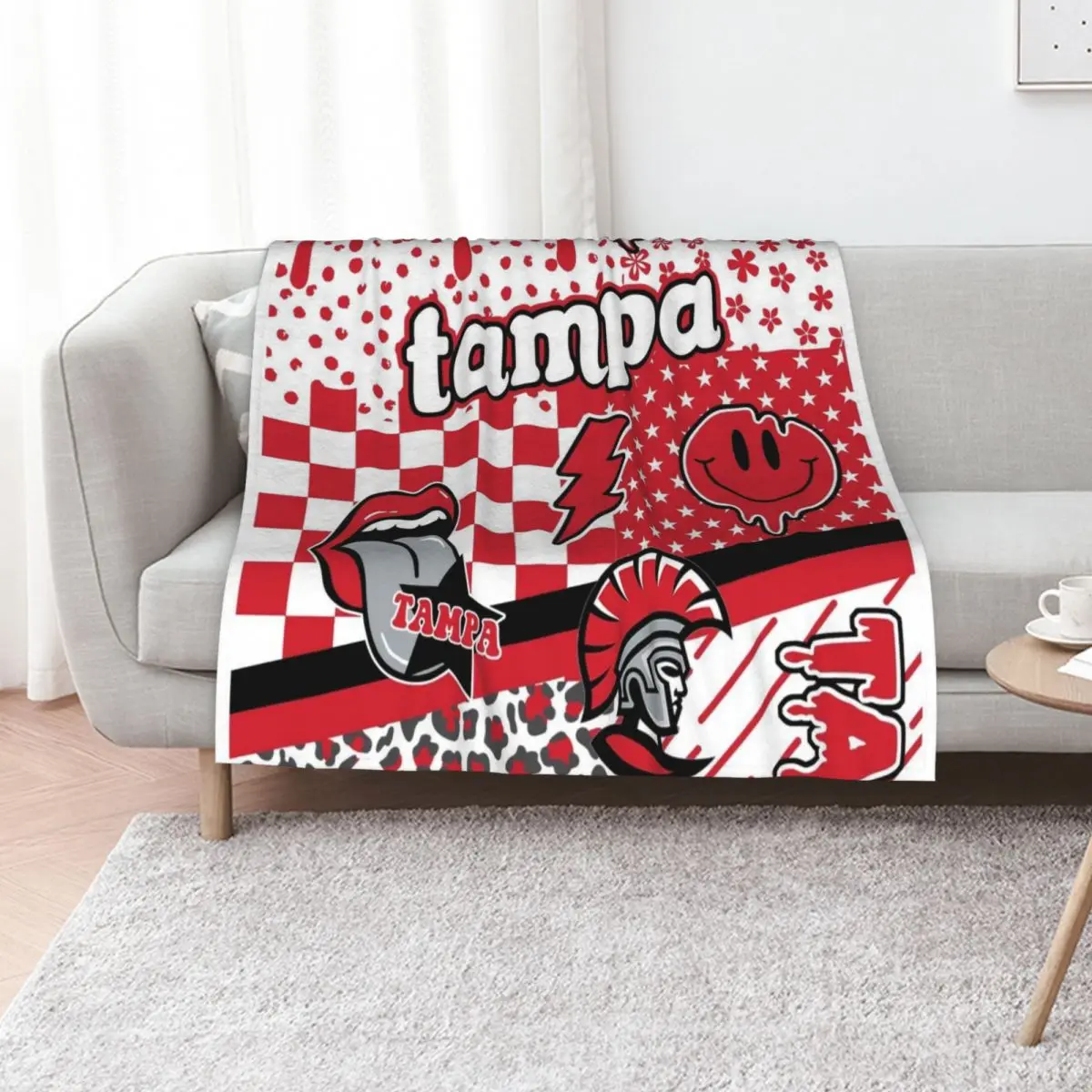 

Tampa Throw Blanket Single blankets ands For Baby Decorative Sofa Blankets
