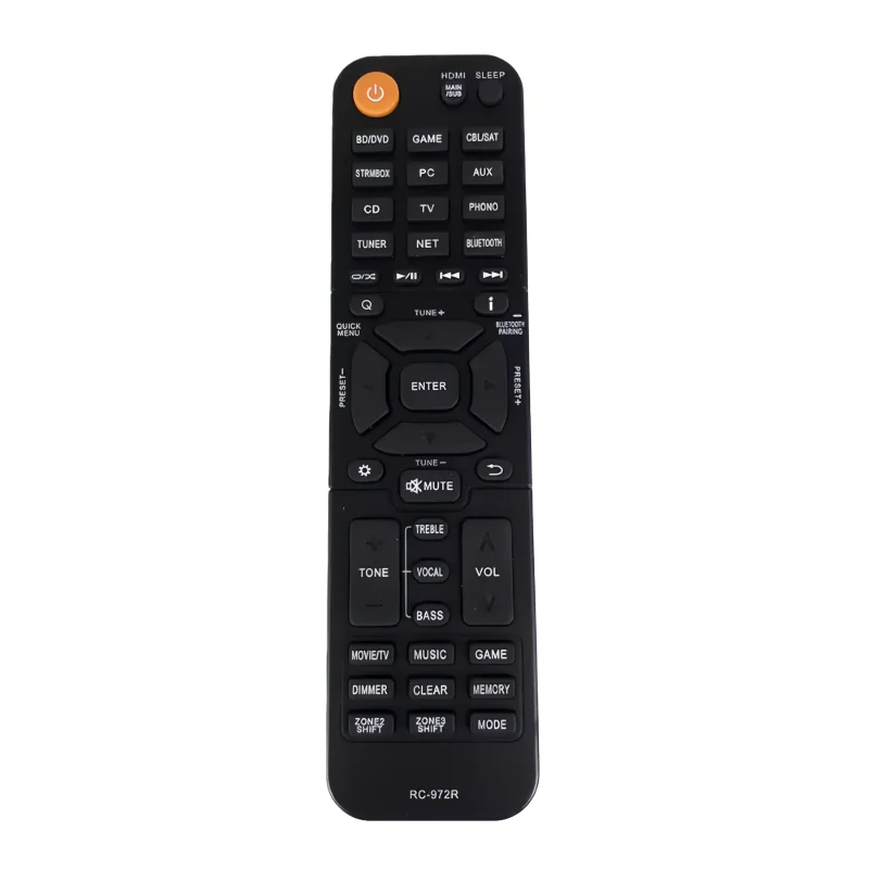 

New Replace RC-972R For Onkyo AV Receiver Remote Control TX-NR797 TX-NR696-S TX-NR6050 TX-RZ840 TX-NR696 TX-NR595 TX-NR6100